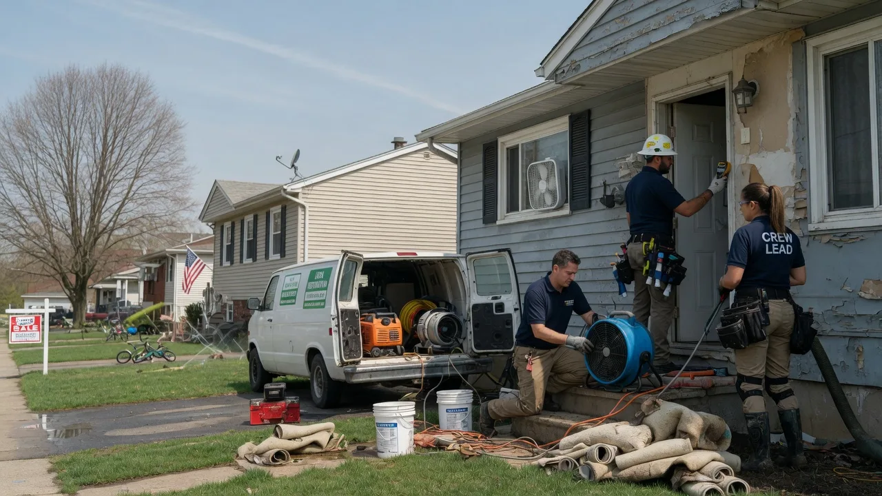 Flood Cleanup in Sloughhouse, CA near me