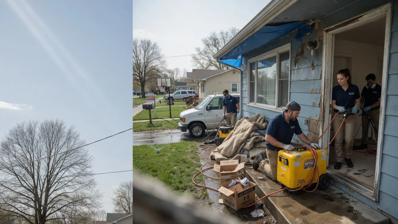 Basement Flood Cleanup in Sloughhouse, CA near me